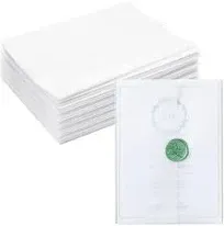 100 Pack Vellum Jackets for 5x7 Invitations