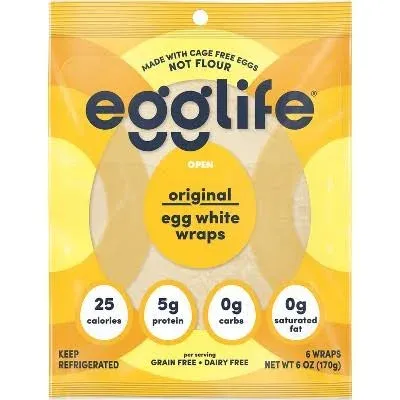 Egglife Southwest Style Egg White Wraps (6 oz)