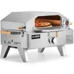 Razorri Portable Propane Pizza Oven and Grill with 13in Stone