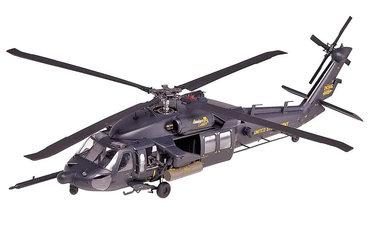 Academy 12115 AH-60L Dap Black Hawk Helicopter Plastic Model Kit