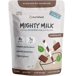 Nurished Mighty Chocolate Milk Kids Daily Protein Powder