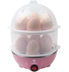 VIGIND Egg Cooker 350W Rapid Electric Egg Maker Egg Steamer Egg Boiler Egg Cookers with Automatic