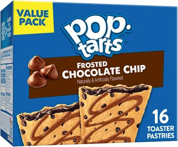 Pop Tarts Chocolate Chip Toaster Pastries