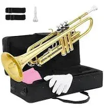 New Trumpet Eking Standard Gold Brass KTR 400