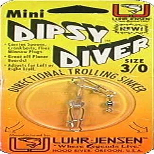 Luhr Jensen Dipsy Diver Clear