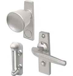 -Line K 5000 Tulip Knob Latch, 1-3/4 In. Mounting Holes, Aluminum (1 Set)