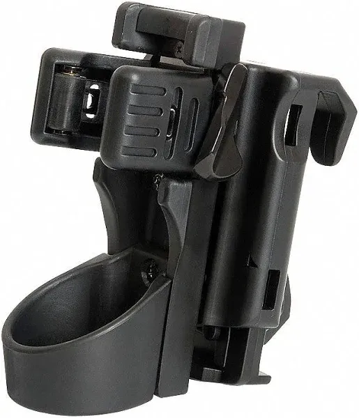 BTL Quick Cam 360º- ROTO-LOC Positive Ratchet - Articulating Tactical Holster Locking Safety Strap – Fits flashlights That Have a 1" Diameter and 1.2" Wide Bezel.