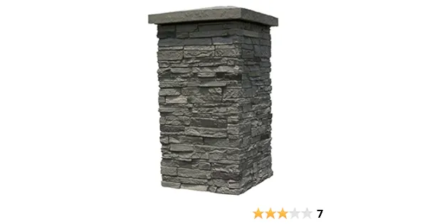 Nextstone Faux Polyurethane Stone Column Wrap