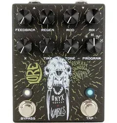 Walrus Audio Lore Reverse Soundscape Generator - Onyx Coffee Limited Edition