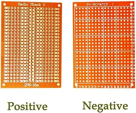 15Pcs PCB Protoboards5X7<wbr/>cm 1-2-3 Perf Board Circuit Board Strip for Electroni...