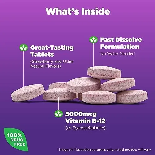 Natrol Vitamin B-12 Fast Dissolve