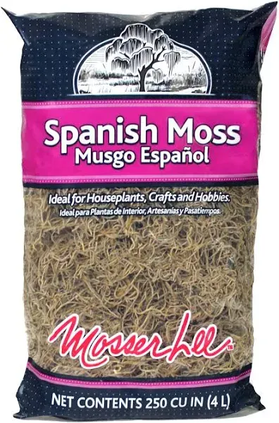 Mosser Lee ML0560 Spanish Moss, 250 Cubic Inches Gray 