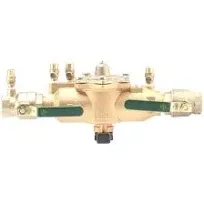 Watts 0436039 Bronze Reduced Pressure Zone Assembly 2" (009M2-PC-QT)