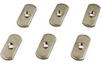 Track Nuts (1/4-20) (6 pack)