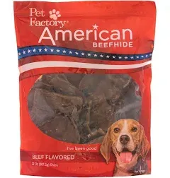 Pet Factory Beef American Beefhide Chips