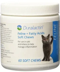 Duralactin Feline + Fatty Acids Soft Chews