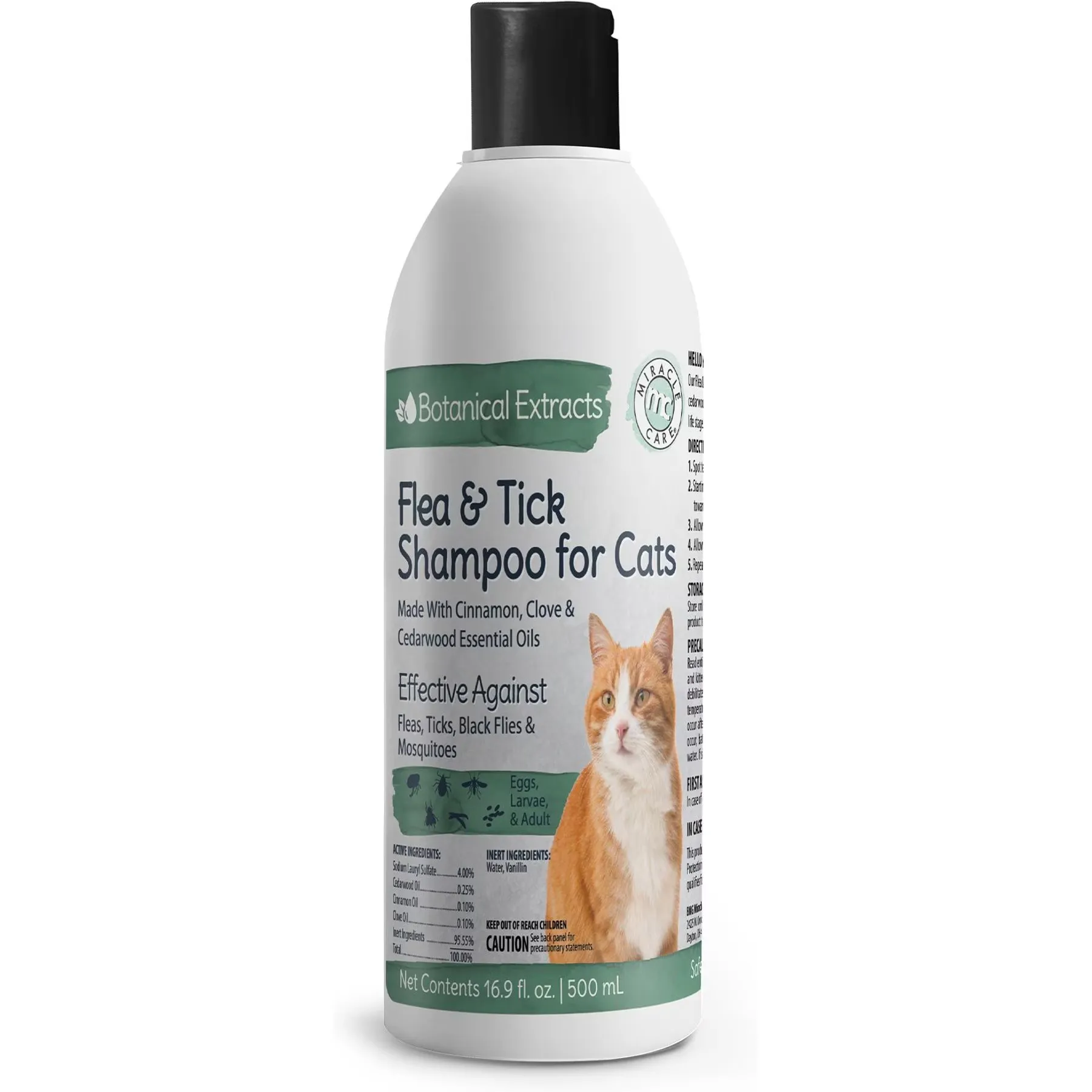 Chemistry Flea Tick Shampoo for Cats 16oz