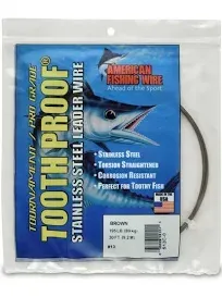 AFW Tooth Proof Stainless Steel Leader Wire