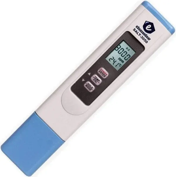 eSeasonGear SALT-3050 Waterproof Digital Salinity PPM Temperature Meter