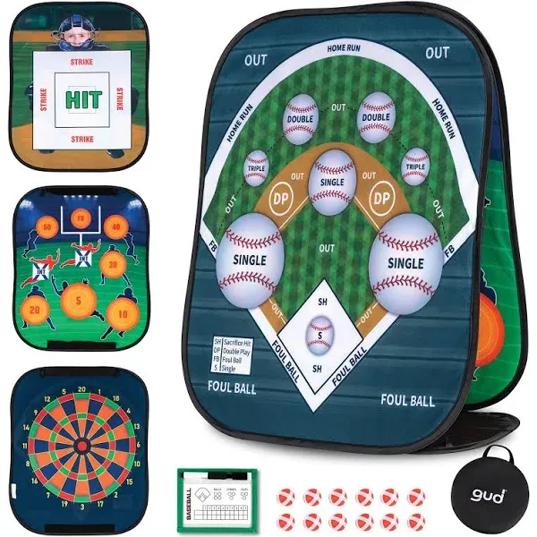 Football, Baseball &amp; Darts Sports Games Toy, Yard Lawn Target Football Toy