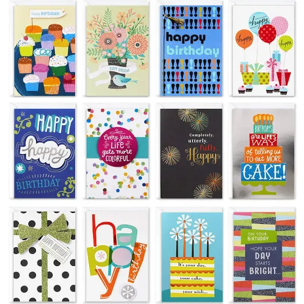 Hallmark Assorted Birthday Greeting Cards