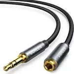 UGREEN Headphone Extension Cable 3.5mm Extension Gold Plated Aux Extension Cable Audio Stereo Jack male to Female TRS Cord Extender Compatible with IP