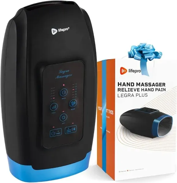 Hand Massager Machine with Acupressure by iReliev MA-7000-WH Massagers