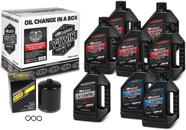 MAXIMA Milwaukee-Eight Oil Change Kit