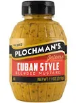 Plochmans Cuban Mustard, 11 Ounce -- 6 per case.