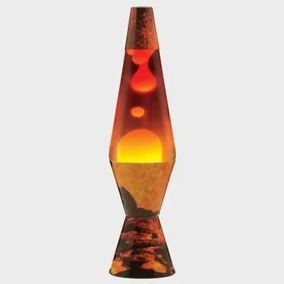 14.5&#034; Volcano Lava Lamp  ColormaxTM Globe, No Assembly, Electric, for All Ages