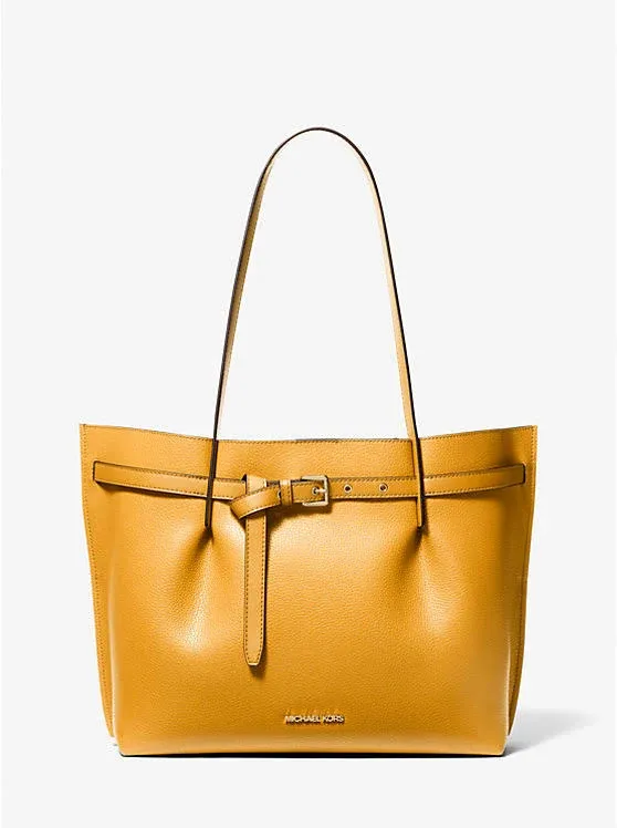 Michael Kors Emilia Large Pebbled Leather Tote Bag