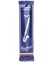 Vandoren CR1235 Bass Clarinet Traditional Reeds Strength 3.5; Box of 5