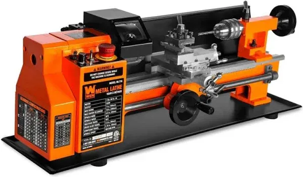 WEN ML716 7-by 16-Inch Benchtop Metal Lathe