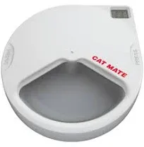 Cat Mate C300 3 Meal Automatic Pet Feeder with Digital Timer