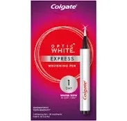 Colgate Optic White Express Teeth Whitening Pen, 35 treatments, 0.08oz EXP:06/25