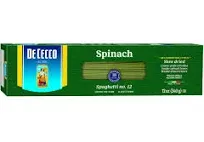 de Cecco Pasta Spaghetti with Spinach 12 Ounce (Pack of 12)