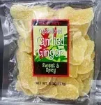 Trader Joe's Crystallized Candied Ginger Sweet & Spicy 3 Packs