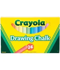 Crayola Assorted Colors Drawing Chalk