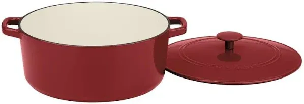 Oval Casserole, Red, 7 Qt