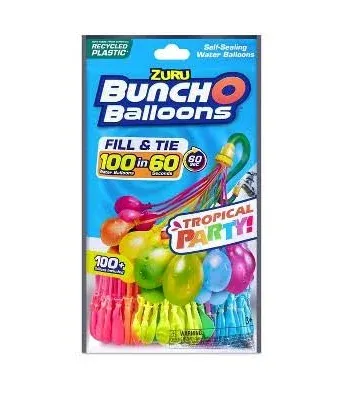 ZURU 100 Bunch O Balloons Individual Water Self Seal QUICK Fill Hose COMBINESHIP