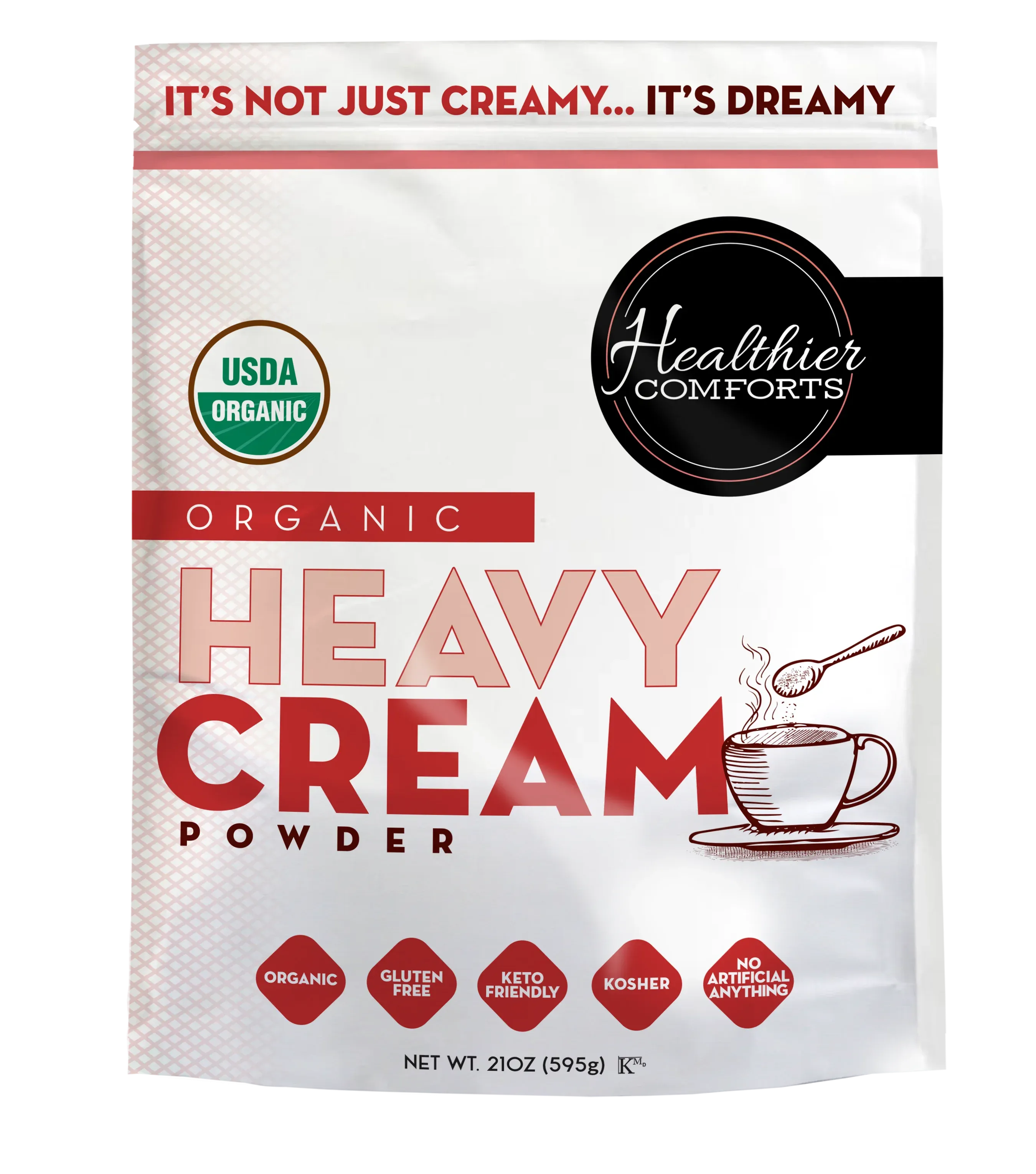 Healthier Comforts Organic Heavy Cream Powder