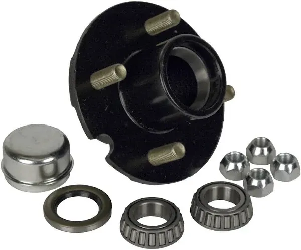 Martin Wheel (H4-C-PB-B) 4-Bolt Pressed Stud Hub Repair Kit for 1" Axle