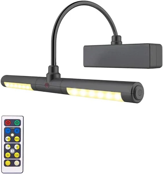 Picture Light Battery Powered, Wireless Painting Light with Remote, 3 Modes Brig