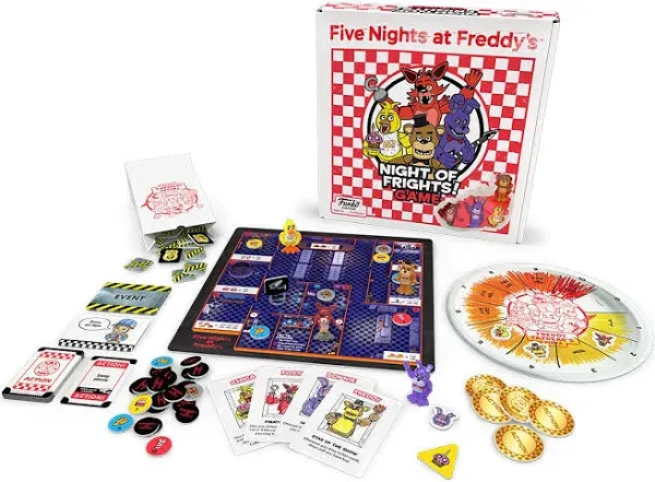 Funko Games Five Night&#039;s at Freddy&#039;s FNAF Nights of Fright Board Game New Sealed