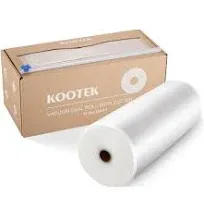 Kootek 8" x 150' Vacuum Sealer Bags Roll for Food with Cutter Dispenser, Commercial Grade Vacuum Seal Bags, BPA Free, Customized Size Food Bags for