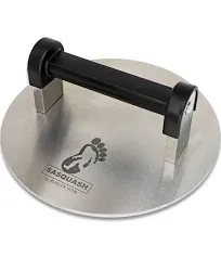 The Sasquash 'Bigfoot' 8 inch Wide 3+ Pound Smashed Burger Press