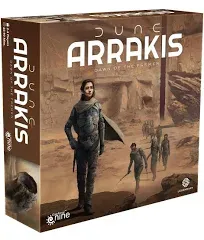 DUNE  Arrakis: Dawn of the Fremen Game 60-90 Min, 2-4 Players,ages 14+ New