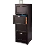 Realspace® Magellan 19”D Vertical 4-Drawer File Cabinet, Classic Cherry