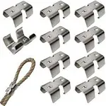 Nnnjunhua Heavy Duty Double Rope Clamps