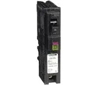 Square D HOM115PDFC Homeline Single-Pole Dual Function Circuit Breaker, 15 Amp